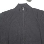 VELA BLU - CARDIGAN LUPETTO CON ZIP V26715