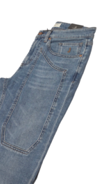 JECKERSON - JEANS CHIARO CON TOPPA DI JEANS - immagine 2