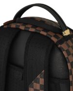SPRAYGROUND 910B8592NSZ EMBOSSED CHECK BROWN