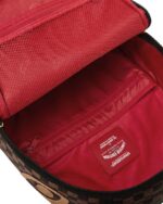 SPRAYGROUND 910B8592NSZ EMBOSSED CHECK BROWN