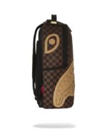 SPRAYGROUND 910B8592NSZ EMBOSSED CHECK BROWN