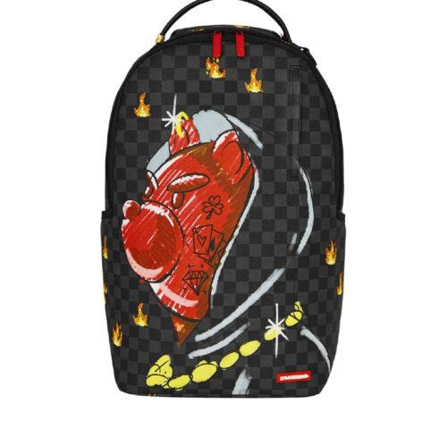 SPRAYGROUND 910B8690NSZ DIABLO SKETCHY HOODIE BACKPACK