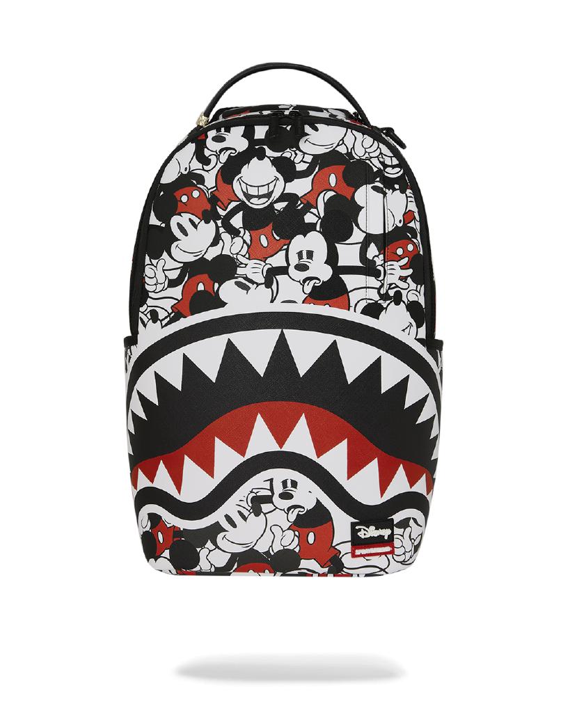 SPRAYGROUND 910B8864NSZ DISNEY MICKEY CRAMMED BACKPACK SPRAYGROUND 910B8864NSZ DISNEY MICKEY CRAMMED BACKPACK
