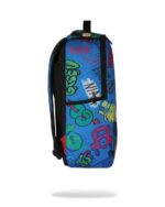 SPRAYGROUND 910B9207NSZ MONOPOLY BLUE TEAR THROUGH BACKPACK