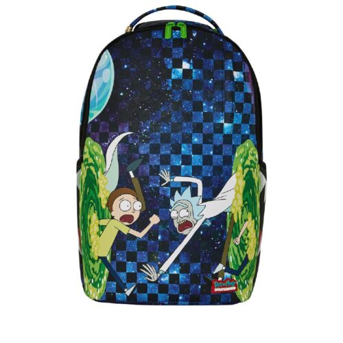 SPRAYGROUND 910B9082NSZ RICK AND MORTY PORTAL JUMPING BACKPACK