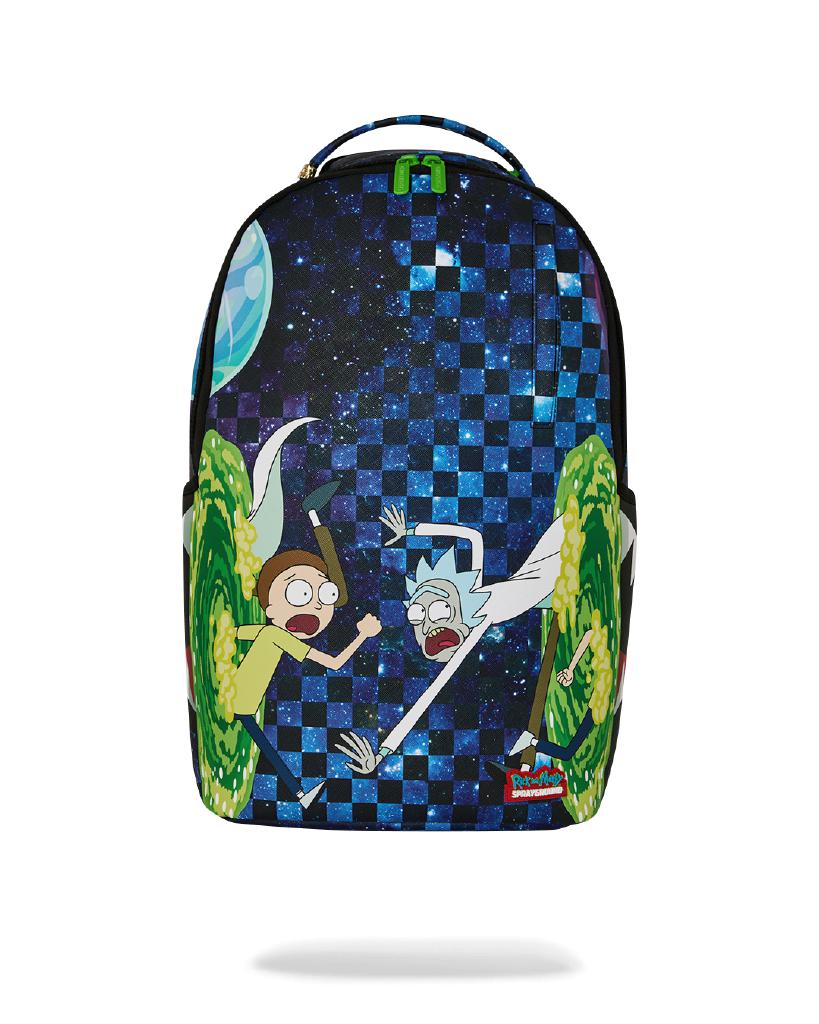 SPRAYGROUND 910B9082NSZ RICK AND MORTY PORTAL JUMPING BACKPACK
