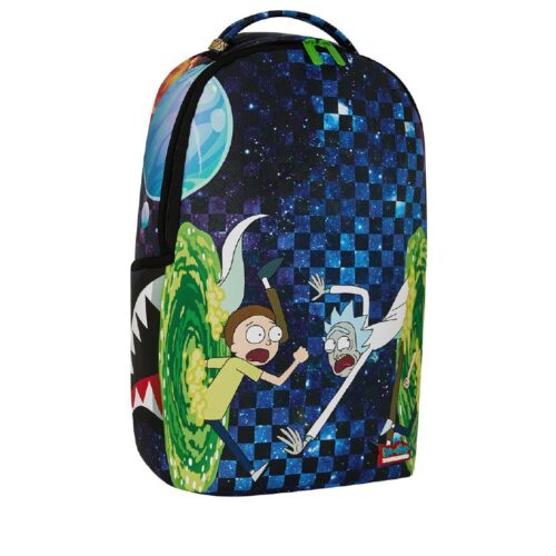 SPRAYGROUND 910B9082NSZ RICK AND MORTY PORTAL JUMPING BACKPACK