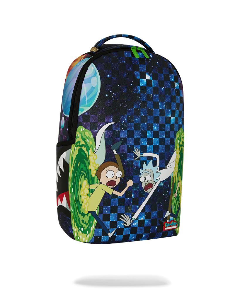 SPRAYGROUND 910B9082NSZ RICK AND MORTY PORTAL JUMPING BACKPACK