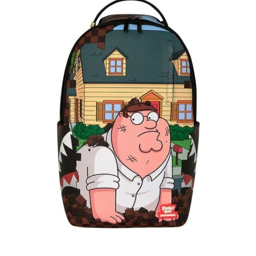 SPRAYGROUND 910B9145NSZ FAMILY GUY PETTER FALLING THROUGH WALL BACKPACK