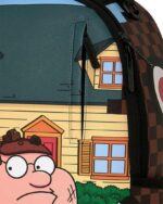 SPRAYGROUND 910B9145NSZ FAMILY GUY PETTER FALLING THROUGH WALL BACKPACK