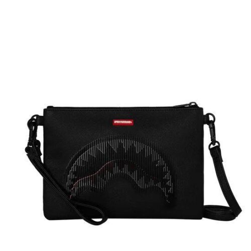 SPRAYGROUND 910B9515NSZ DISAPPEARING SHARK CROSSOVER CLUTCH